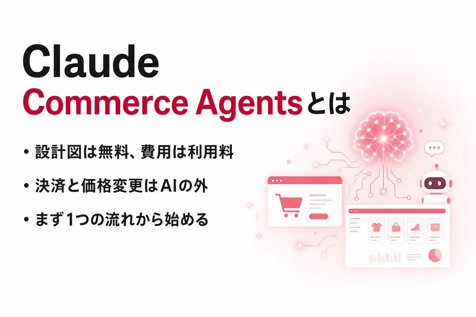 Claude Commerce Agentsとは？できること・使い方とEC導入の注意点