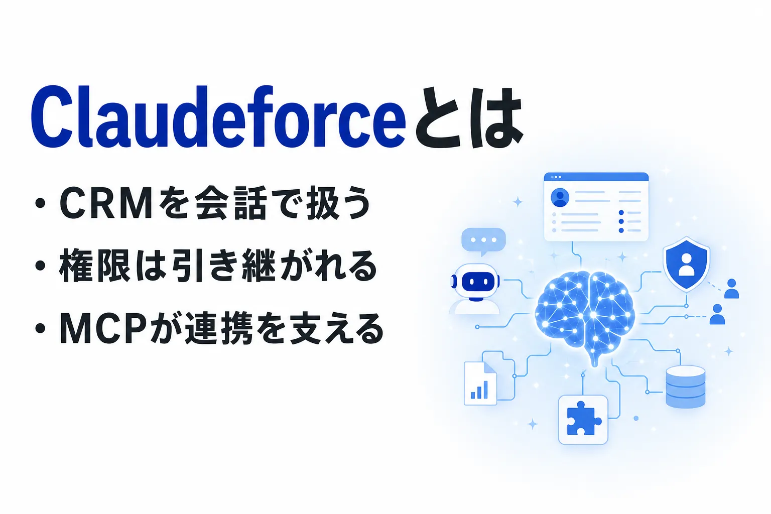 Claudeforceとは？Salesforce・Claude連携の仕組みと提供時期を解説
