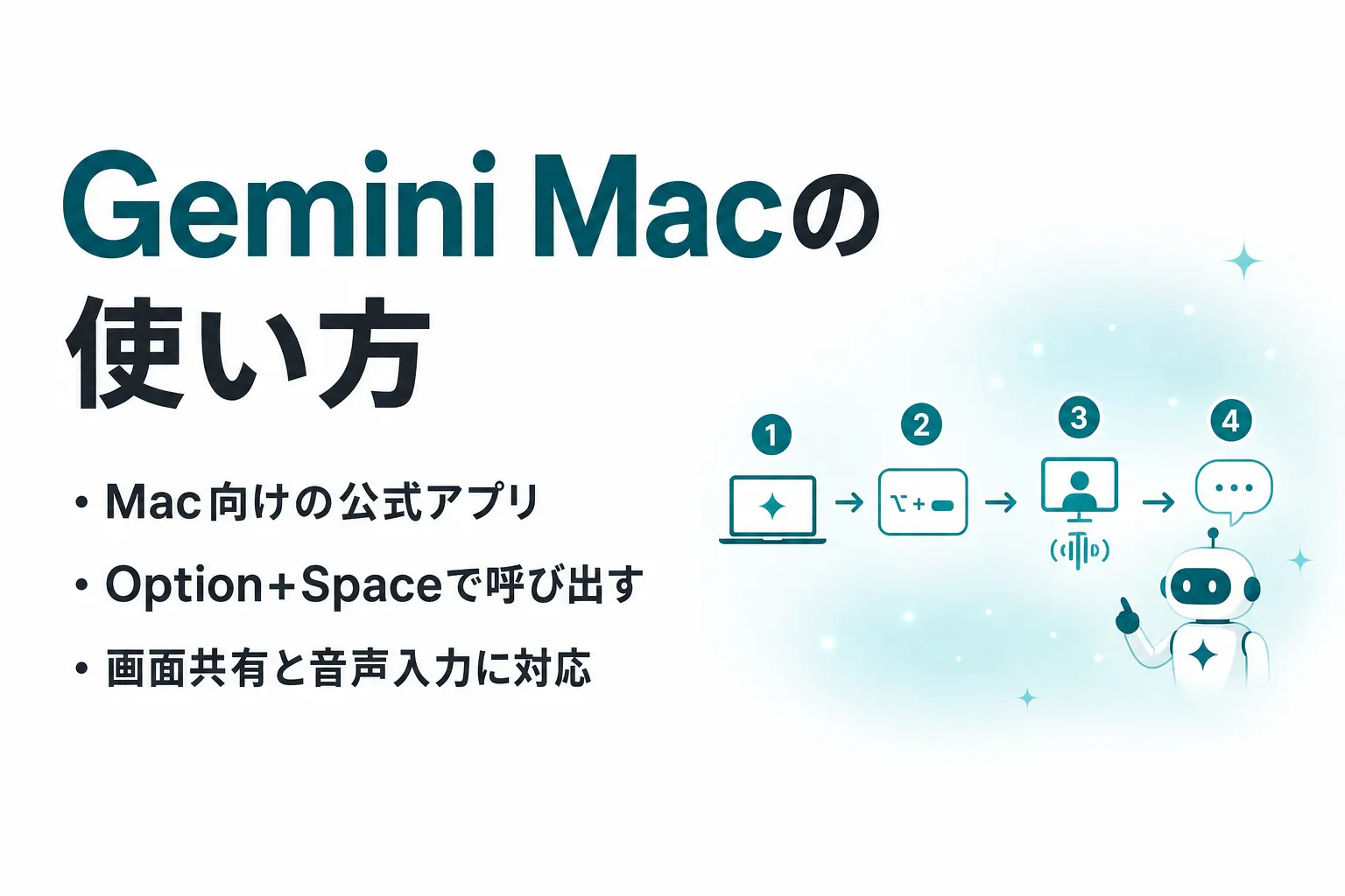 Gemini Macとは？Mac版アプリのダウンロード方法・使い方と動作環境