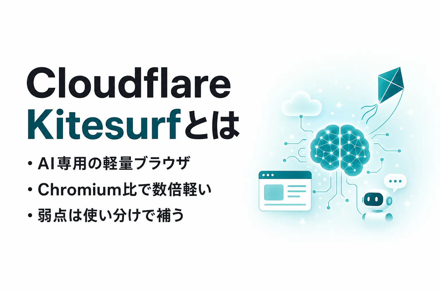Cloudflare Kitesurfとは？できること・使い方・料金・Chromiumとの違い