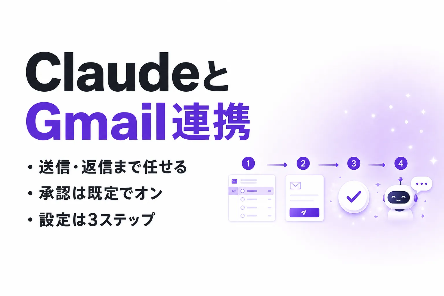 ClaudeとGmailの連携でできること｜送信・返信・Drive操作までの設定手順